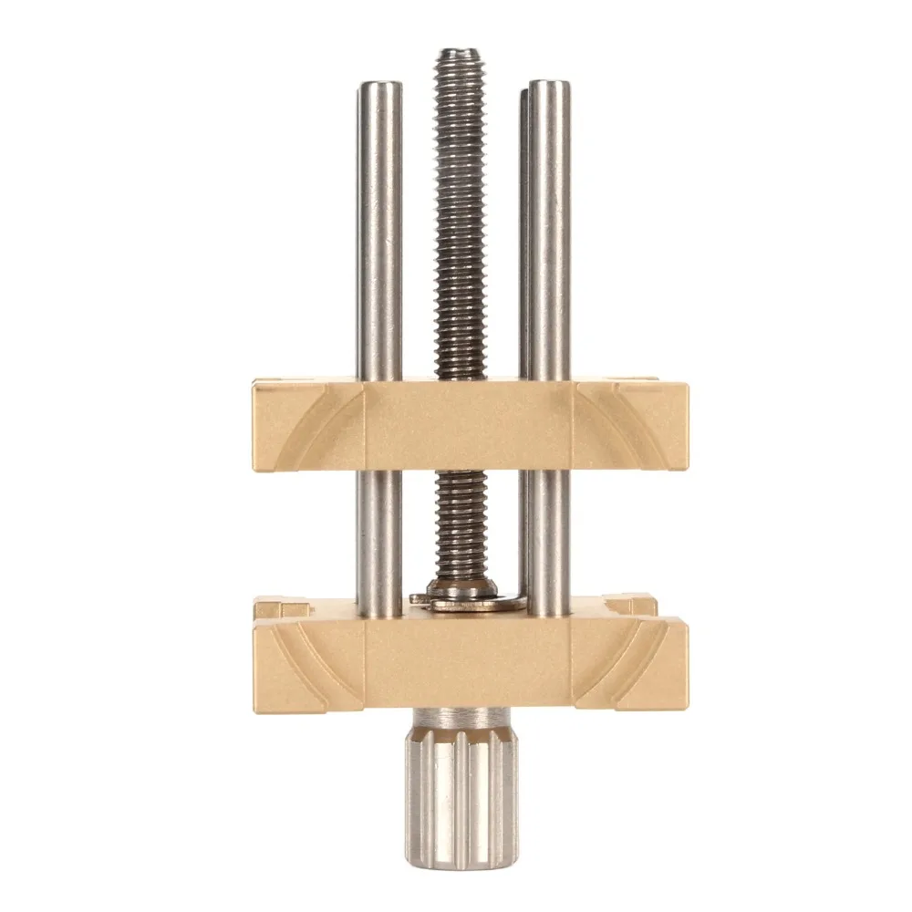 Convenient Brass Watch Repair Tool 4-Sided Pure Copper Movement Holder Adjustable Fixed Movement Stand Disassembly