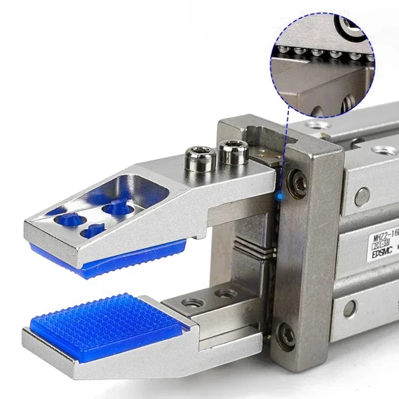 MHZ2 MHZL2 10/16/20/25D Bracket Widened Inner Support Bracket Fixture Chuck Pneumatic Finger Cylinder Parallel Gripper Original