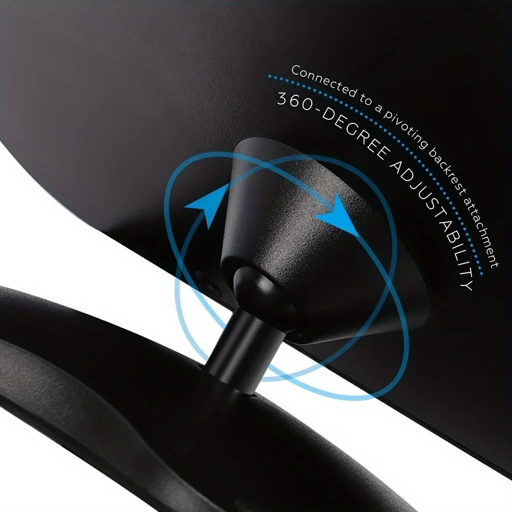 1 Pc 360° Rotatable Back Seat Mirror with Adjustable Straps and Certified Shatterproof Baby Car Mirror for Rear Facing Infant