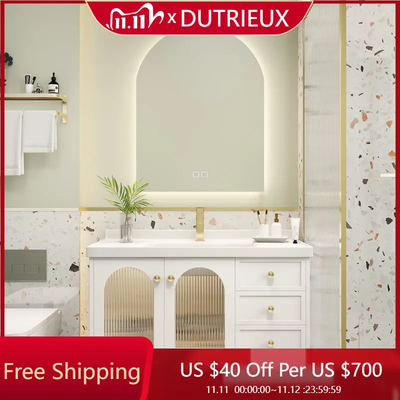 

Display Modern Bathroom Cabinet White Quality Plant Mirror Bathroom Cabinet Wooden Partitions Archivadores Trendy Furniture