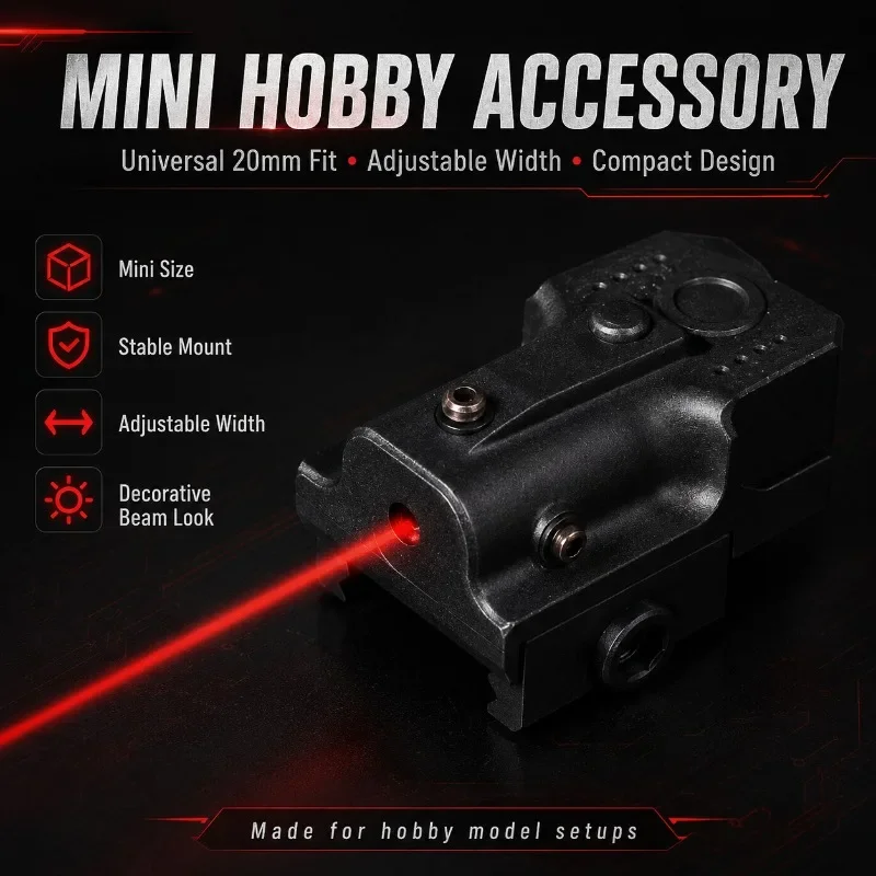 Mini Toy Model Under Pendant Universal 20MM Adjustable Width Hanging Ornament Decoration Hobby Accessories