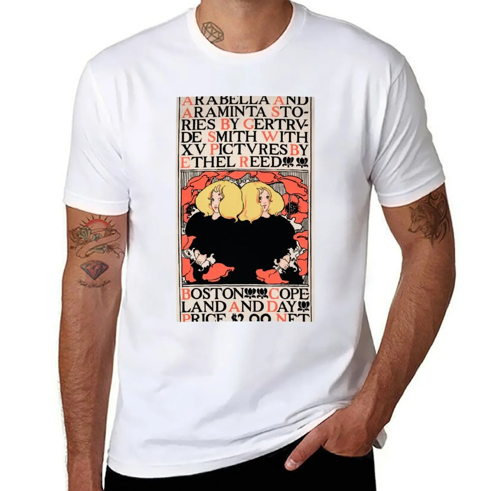 

Arabella and Araminta Stories By ethel reed T-Shirt t shirts cotton 100% man graphic t shirt T-Shirt