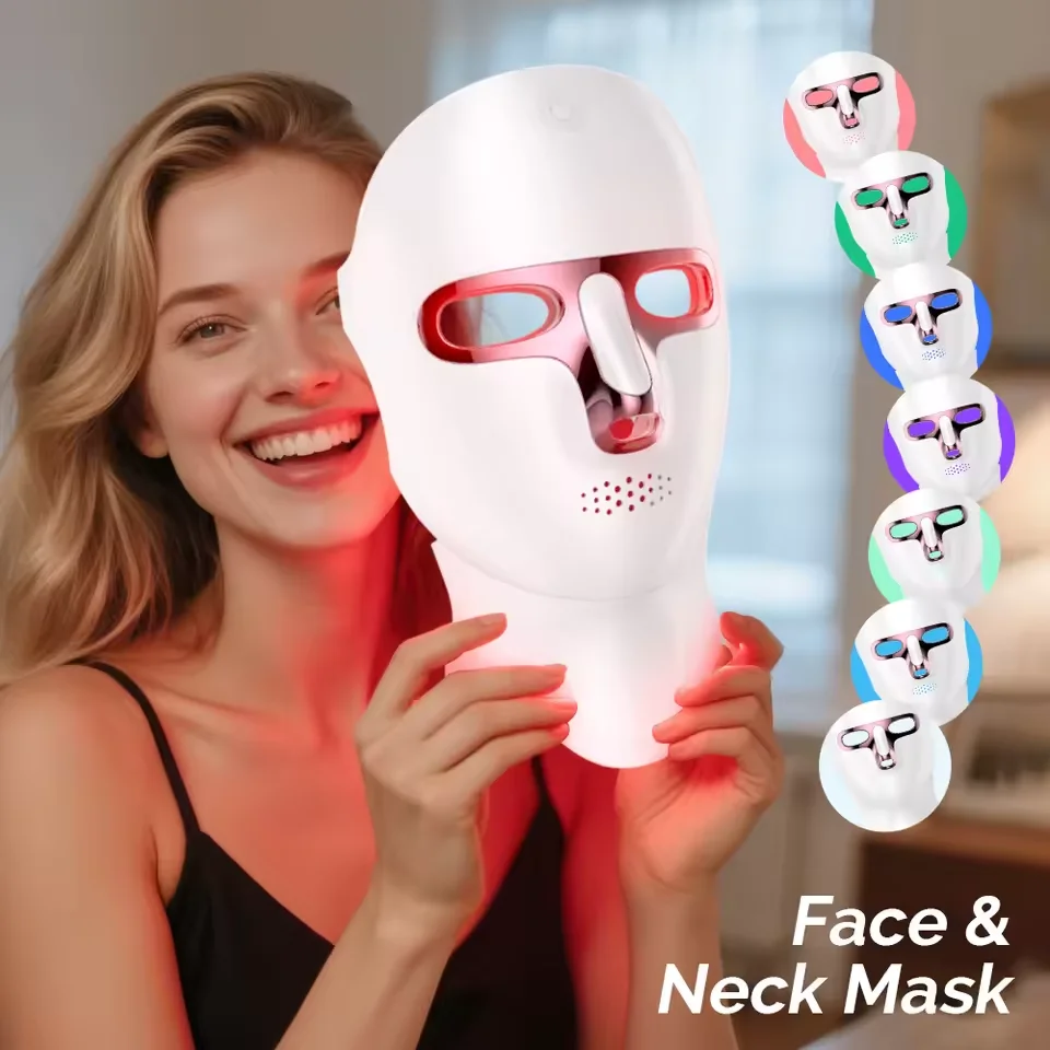 Best 3D Wholesale Professional Acne Treatment Removal Face Masks Beauty Skin Care Panel 3d 360 Safe Silicone Face&Neck Body Mask
