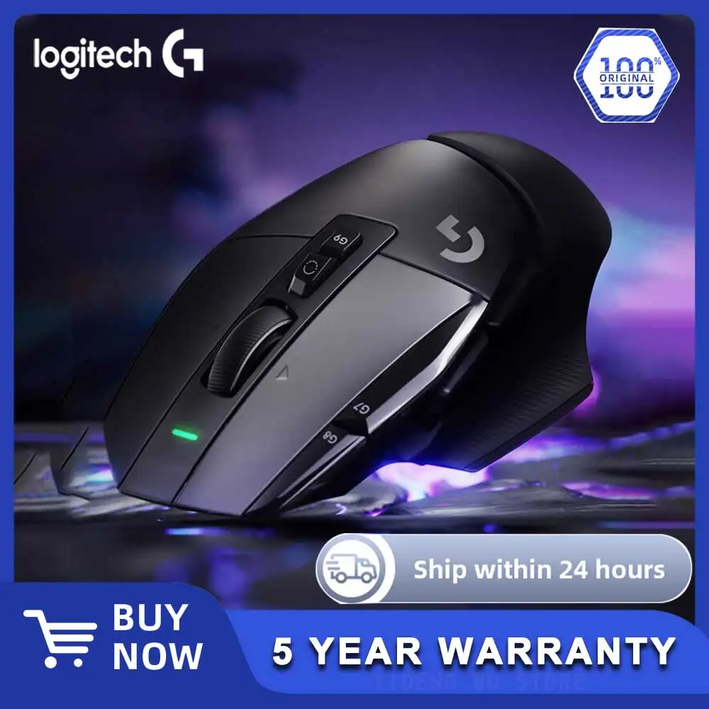 

НОВАЯ игровая мышь Logitech G502 X Lightspeed Sensor Gamer RGb, проводная гибридная мышь для игр, длительный срок службы батареи, 25600 точек на дюйм, оригинал