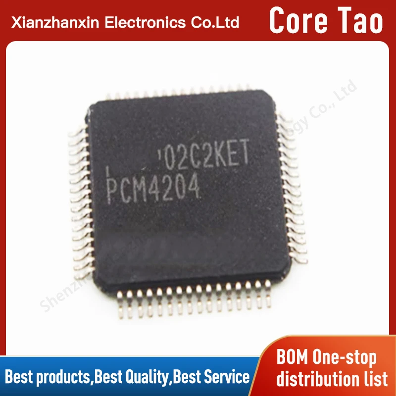 1PCS/LOT  PCM4204PAPR PCM4204  TQFP64 Digital-to-Analog Converter Chip