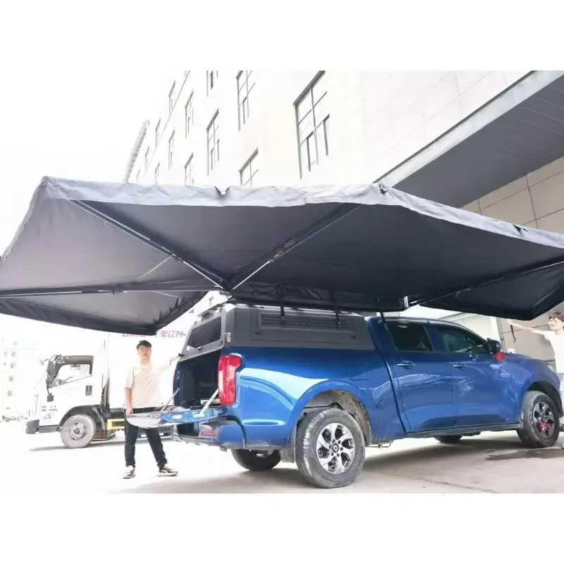 New Design 360 Degree Off-road Camper 360 Degree Waterproof Car Awning Car Side Awning Tent for Outdoor