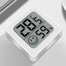 Mini Digital Thermometer Hygrometer LCD Display Indoor Outdoor Temperature Humidity Monitor Gauge Meter for Home Room Office