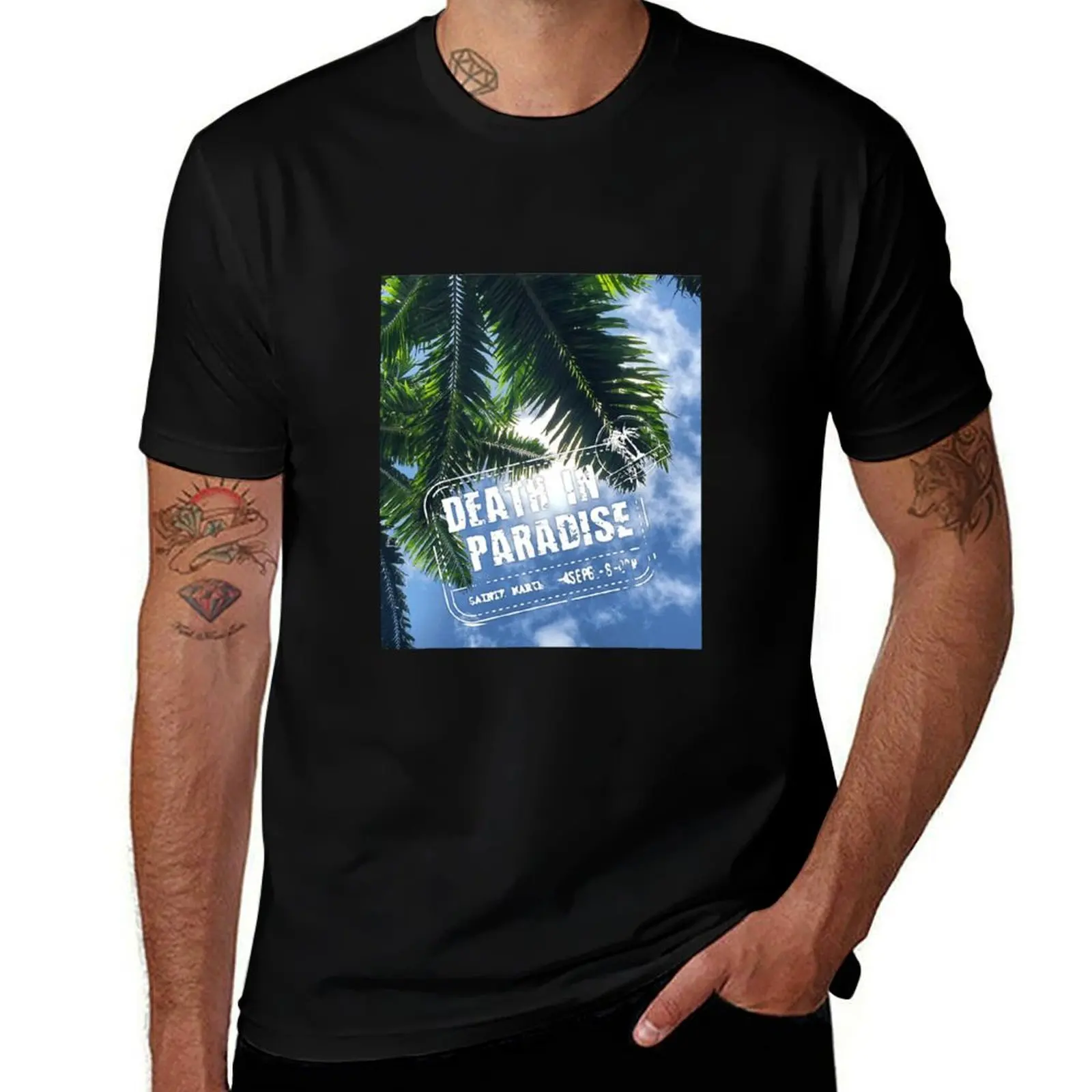 

BBC Death in Paradise T-Shirt graphic t shirts for man anime t shirts oversize g man t shirts for men T-shirt