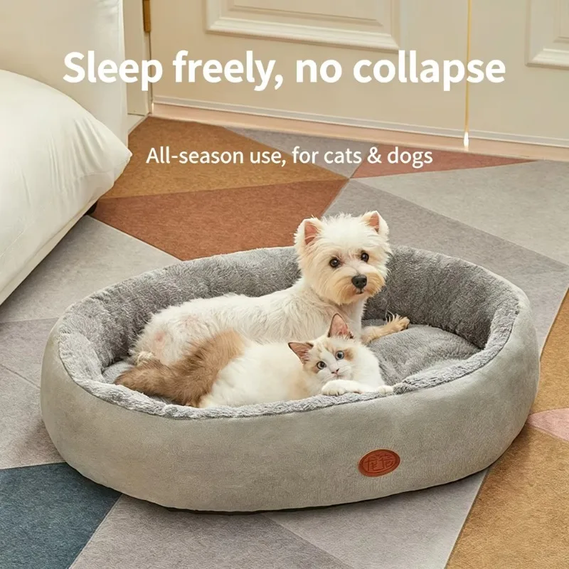 Dog blanket Scratch Resistant Washable Pet Bed Thick Warm Dog Cat Cushion Bed Durable Stain Proof Pet Nest