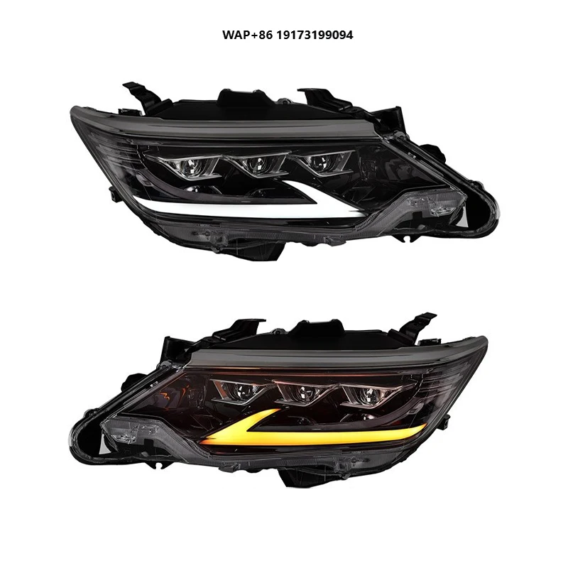 

Автомобильные аксессуары для Toyota Camry, фары, светодиодная система освещения 2015, обновленная фара, новая светодиодная фара в сборе