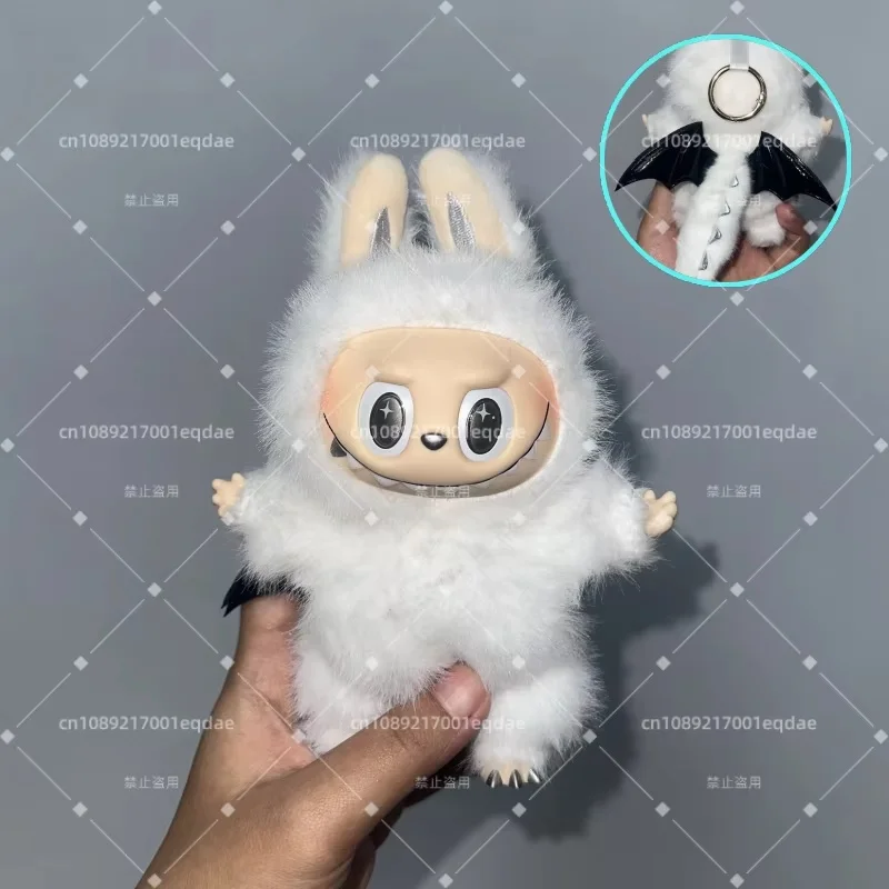 2025 In Stock Monster Labubu Series Zimomo Angel Creative Change Dolls Diy Figure Vinyl Pendants 1:1 Replica Toys Birthday Gifts