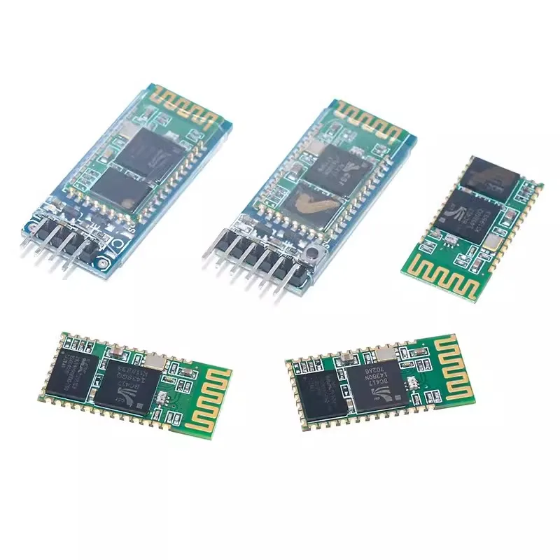 HC-05 HC-06 Master-Slave 6Pin/4Pin Bluetooth Module, Integrated Bluetooth Serial Pass-Through Module, Module for Arduino