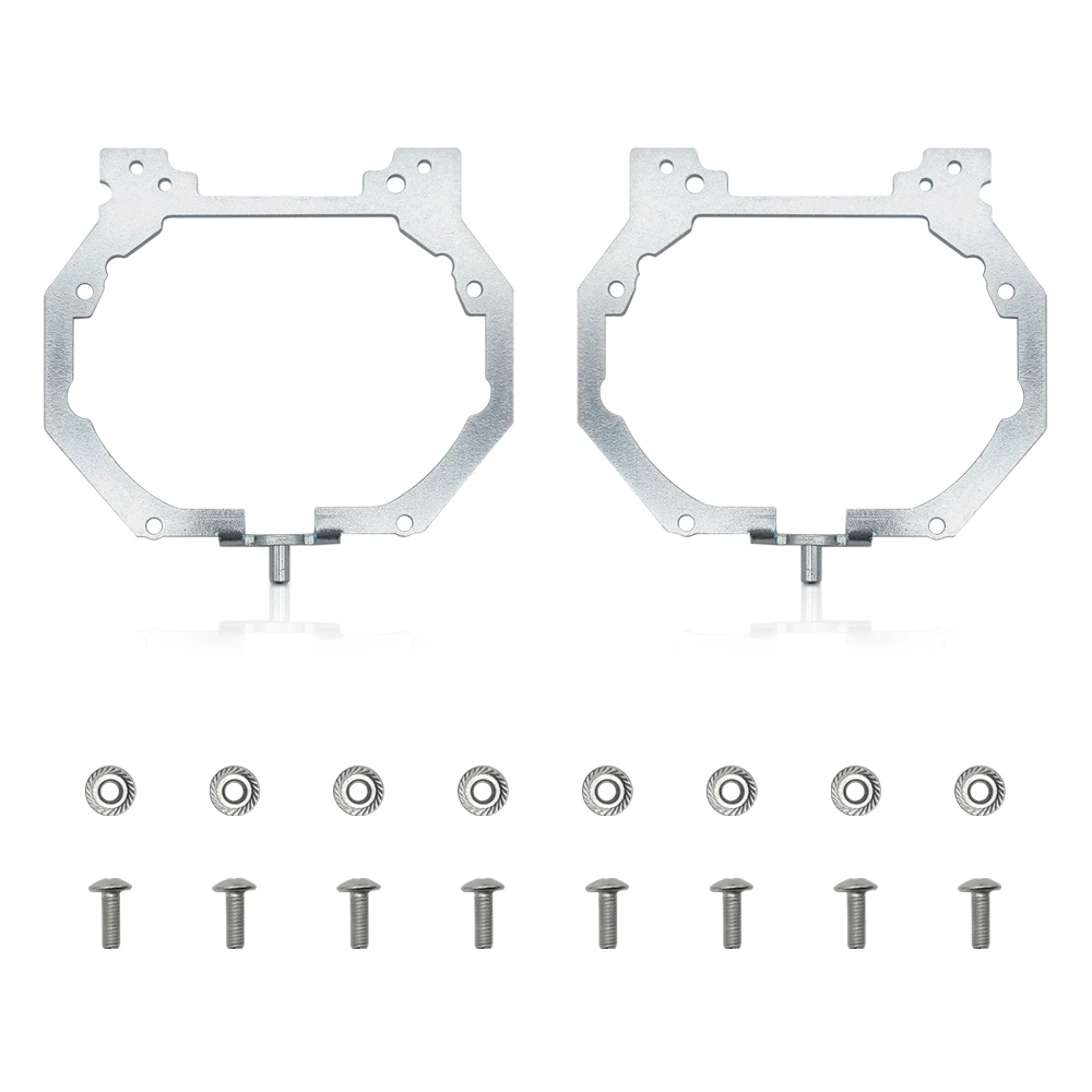 

TAOCHIS Adapter Frame Headlights Transition Bracket for Subaru Forester LED AFS 2016-2018 car light retrofit upgrade holder