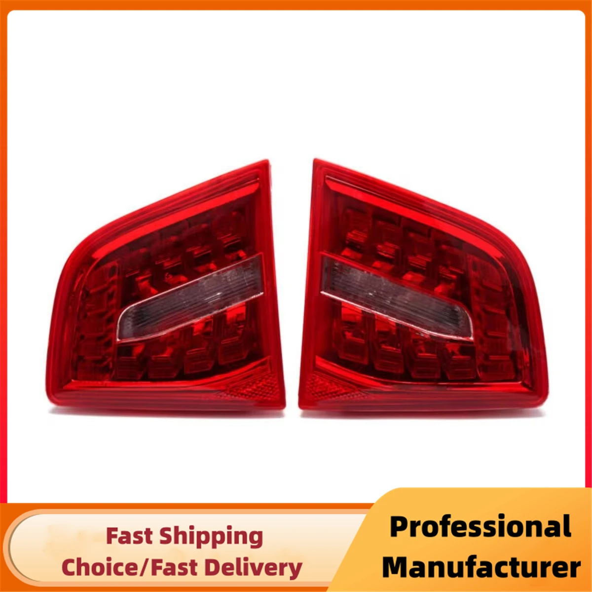 For Audi A6 C6 S6 RS6 Saloon Sedan 2009 2010 2011 LED Tail Light Brake Lamp Rear Car Turn Signal Stop Lamp Assembly