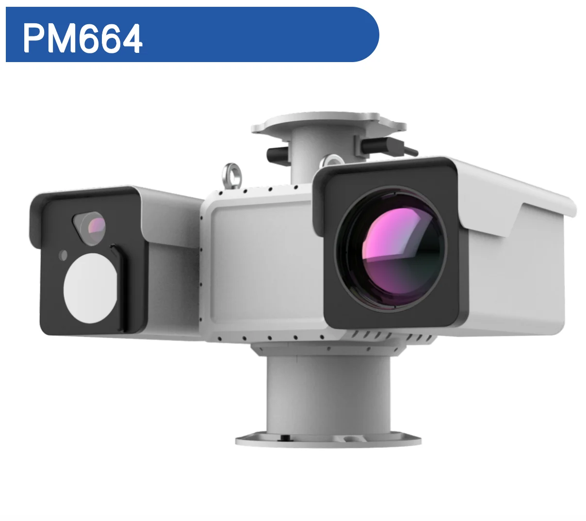NEW Triple-Spectrum Coaxial E.O.S. With Cooled & Uncooled Thermal Imaging And Long Range Visible Camera For Border Security