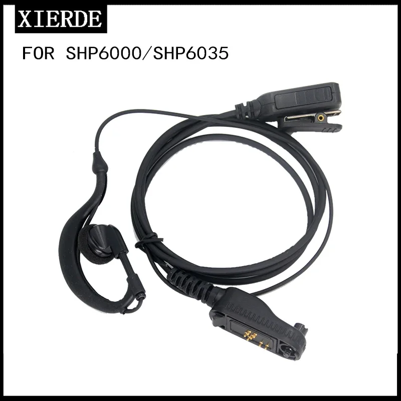 Suitable For Samhoo SPH6035 Two Way Radio Earphone SPH6000 Digital Walkie Talkie  Earhook Mic Earpiece