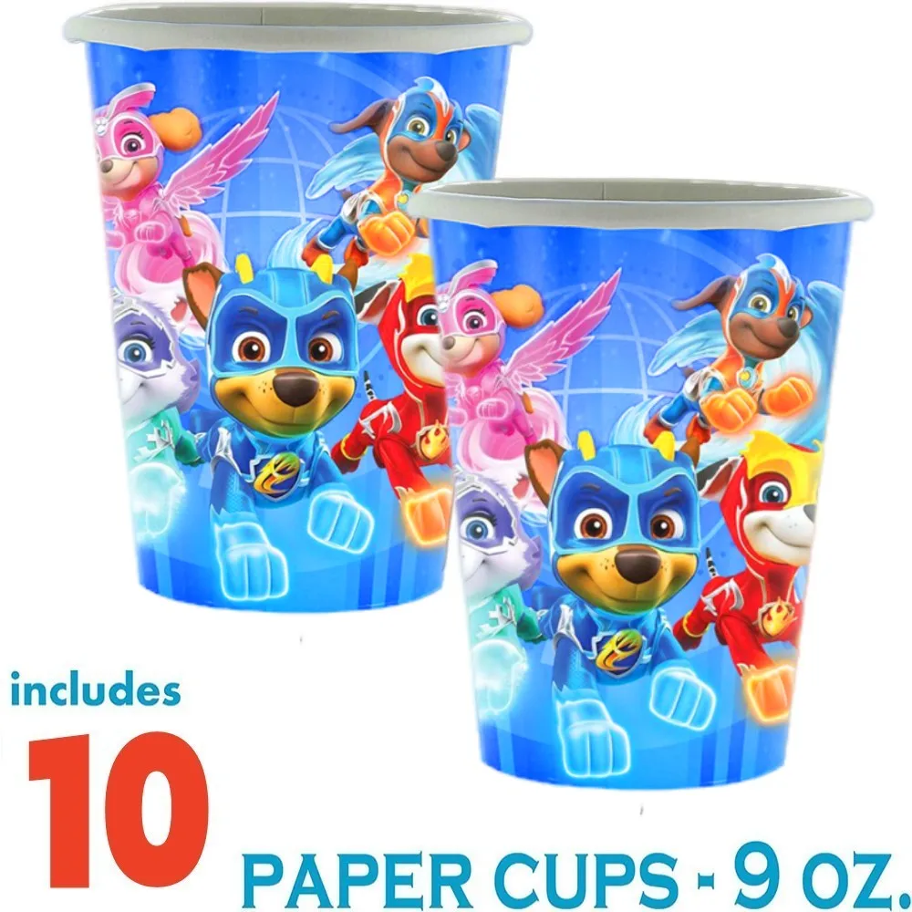 Paw Patrol Birthday Decoration Children's Theme Tableware Paper Plate Cup Napkins Canine Chase Baby Shower Party Supplies Boys