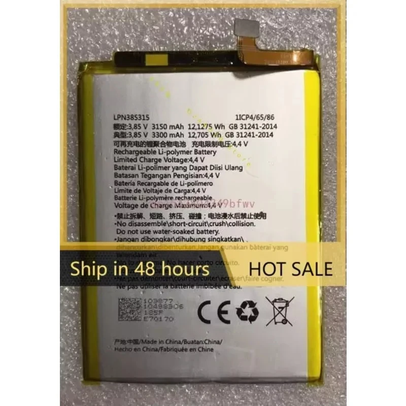 

100% NEW High Quality for Hisense LPN385315 Phone Battery 3.85V 3150mAh for Hisense Phone Battery