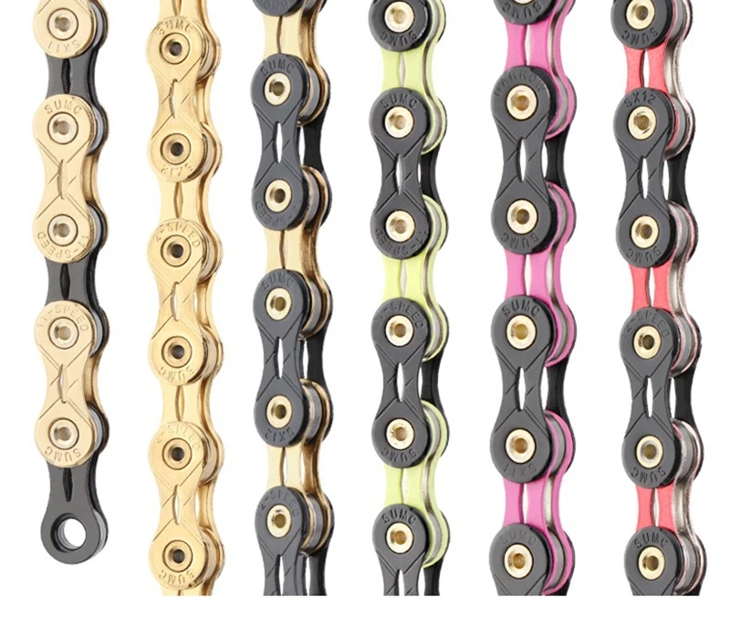 SUMC X11SL X12SL Bicycle Chain Speed MTB Road Bike Diamond Chains Ultralight Mountain Bicycle 11 12S Chains Fit for Shimano Sram
