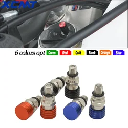 Motorcycle M5*0.8cm Fork Air Bleeder Valve For Yamaha Suzuki Kawasaki Honda CR250 CR500 CRF150R CRF250R CRF250X CRF450R CRF450X