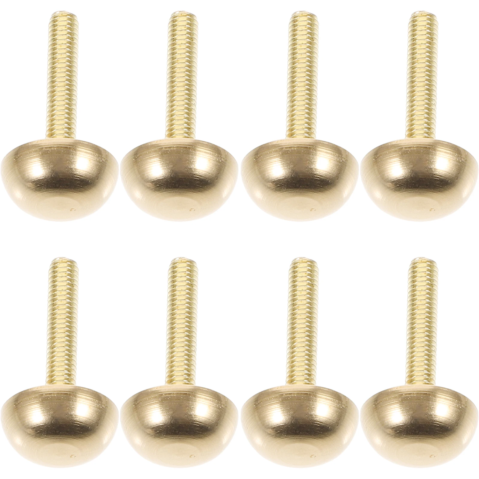 

8Pcs Brass Decorative Screws Mirror Screws with Caps for Craft Sign Nails Mounting Hardware Screw Caps Screw Cap Covers