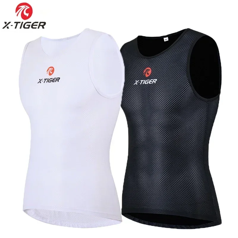 X-TIGER Sports Vest Men's Sleeveless Breathable Cycling Ves…