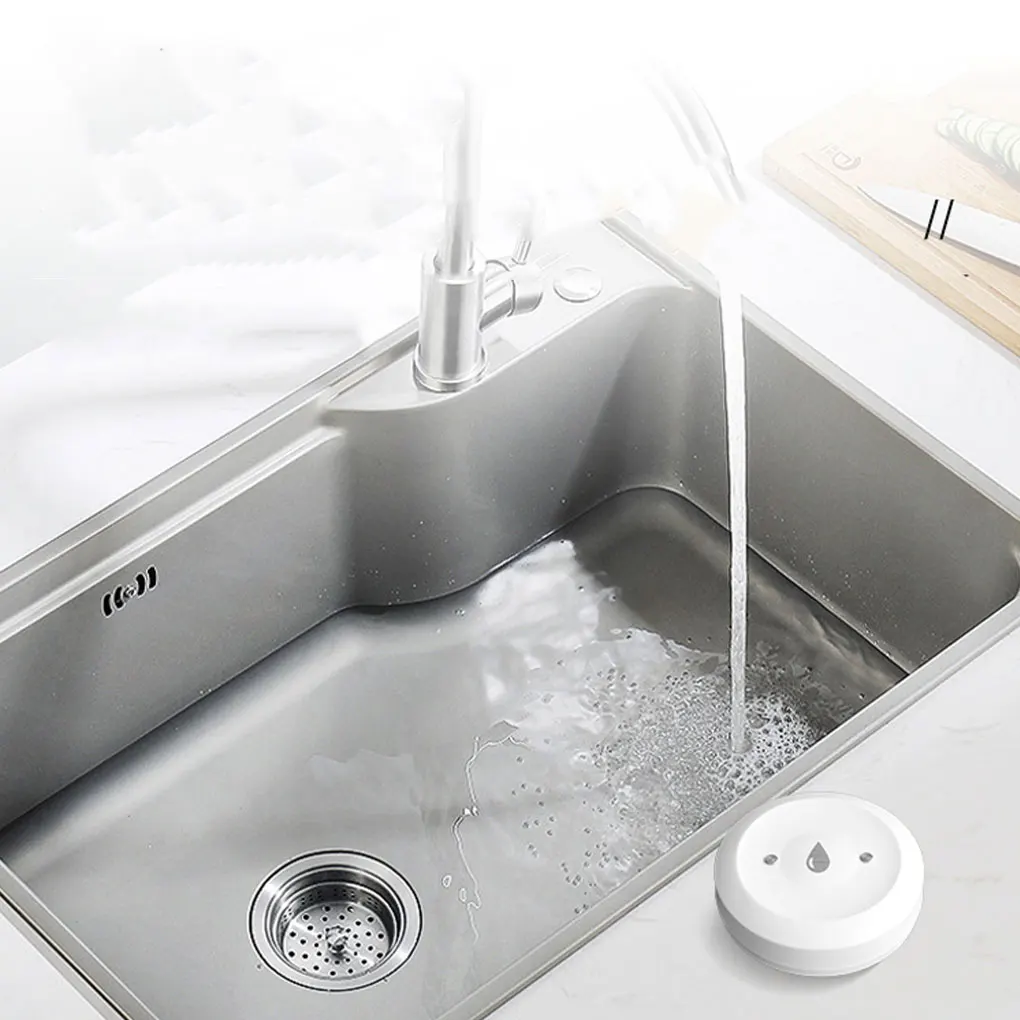 ABS Leakage Sensor Detector High Accuracy Easy Installation Reliable Anti-interference Protection Against Water Leaks