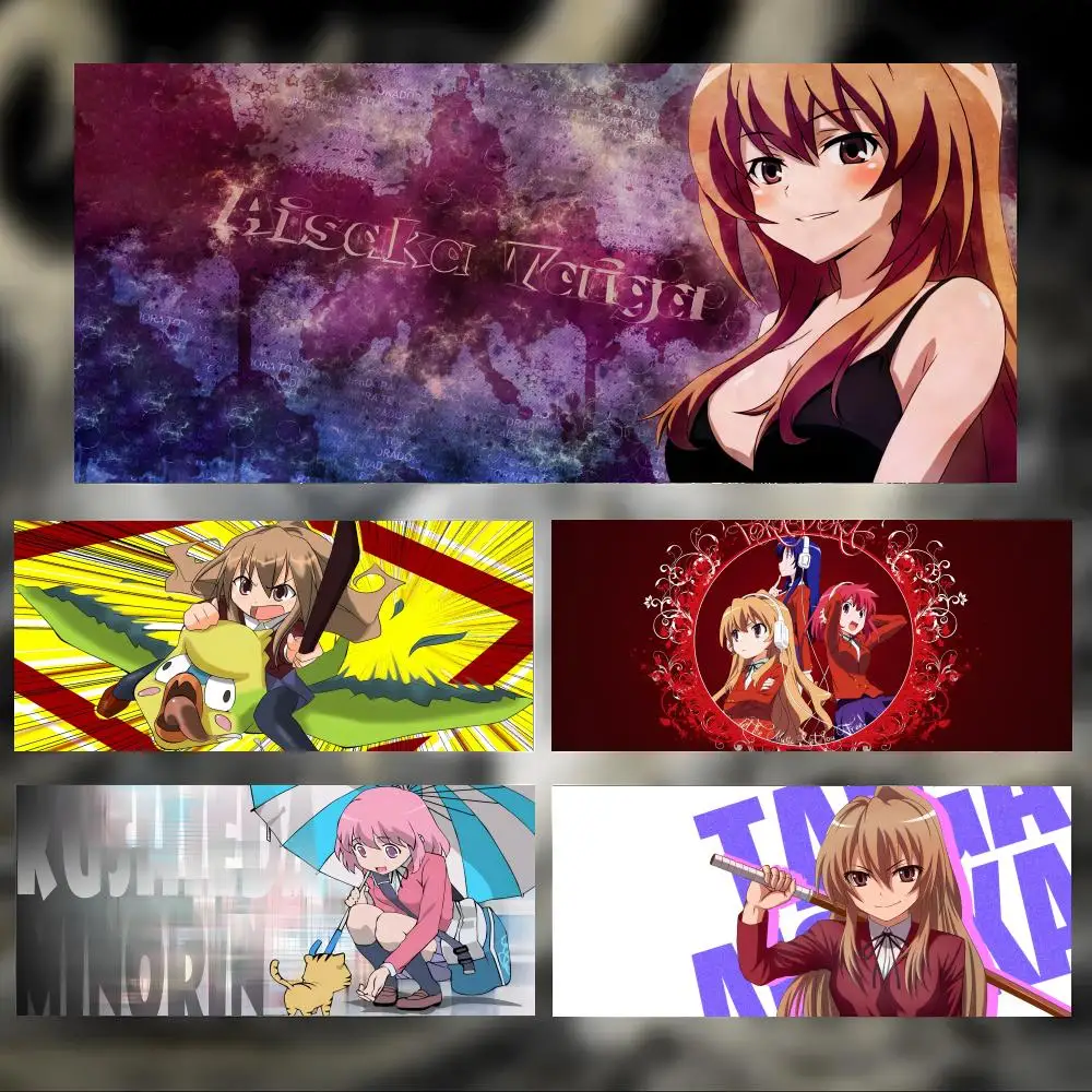 Sweet Romantic Anime T-Toradora! Mouse Pad Large Thick Desk Pad Stitched Edges Gaming Mouse Mat for PC