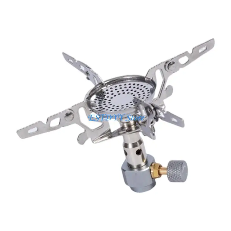 G6DE 삼각형 브래킷 가스 스토브 20kg 하중 베어링 방풍 디자인 캠핑 생존