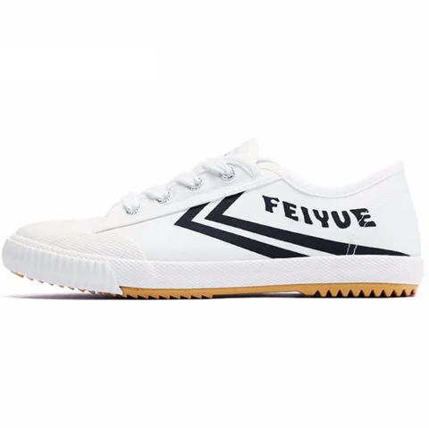 Feiyue Leap New Canvas Sneakers Breathable Lightweight Anti-slip Casual Couple Trendy oes Cross Bule Design Low Top