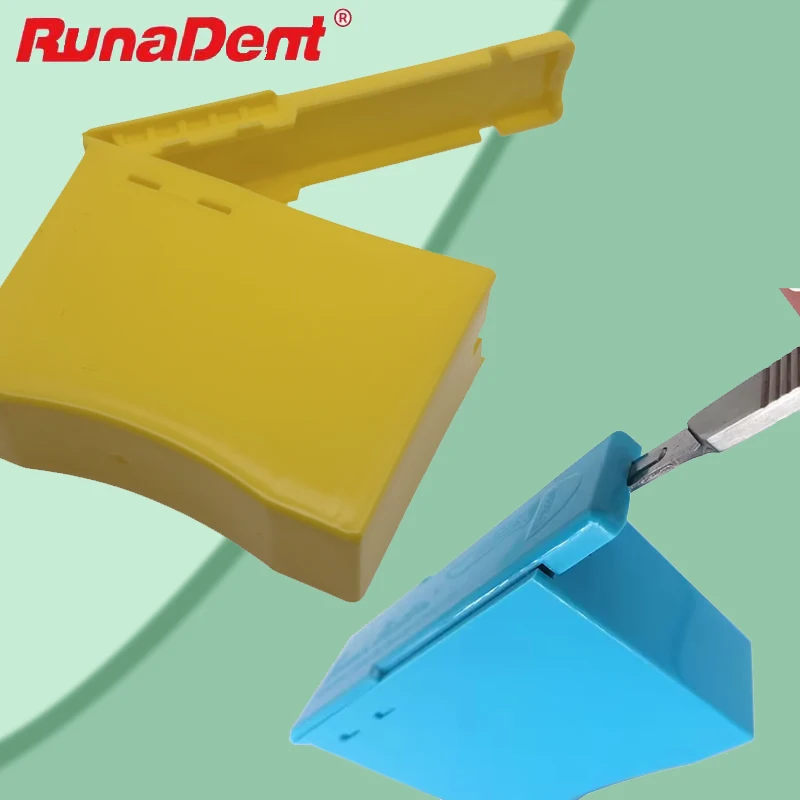 

3-Piece Dental Blade Disposal Box Sharps Container for Used Surgical Blades & Instruments