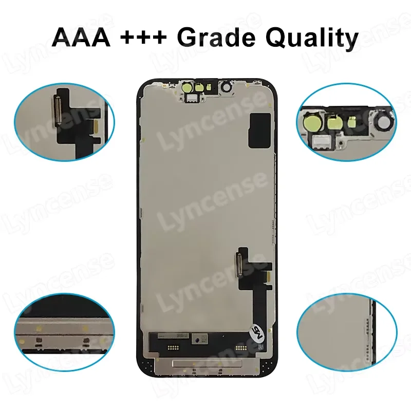 AAA++ OLED Screen For iPhone 14 LCD Display Replacement For iPhone 14 Display With 3D Touch Screen Digitizer Assembly Tested