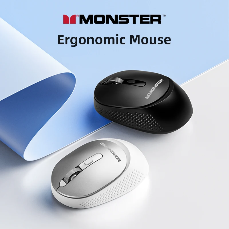 Monster M5 Choice single-mode wireless gaming mouse is lightweight and comfortable , suitable for PC delicate texture