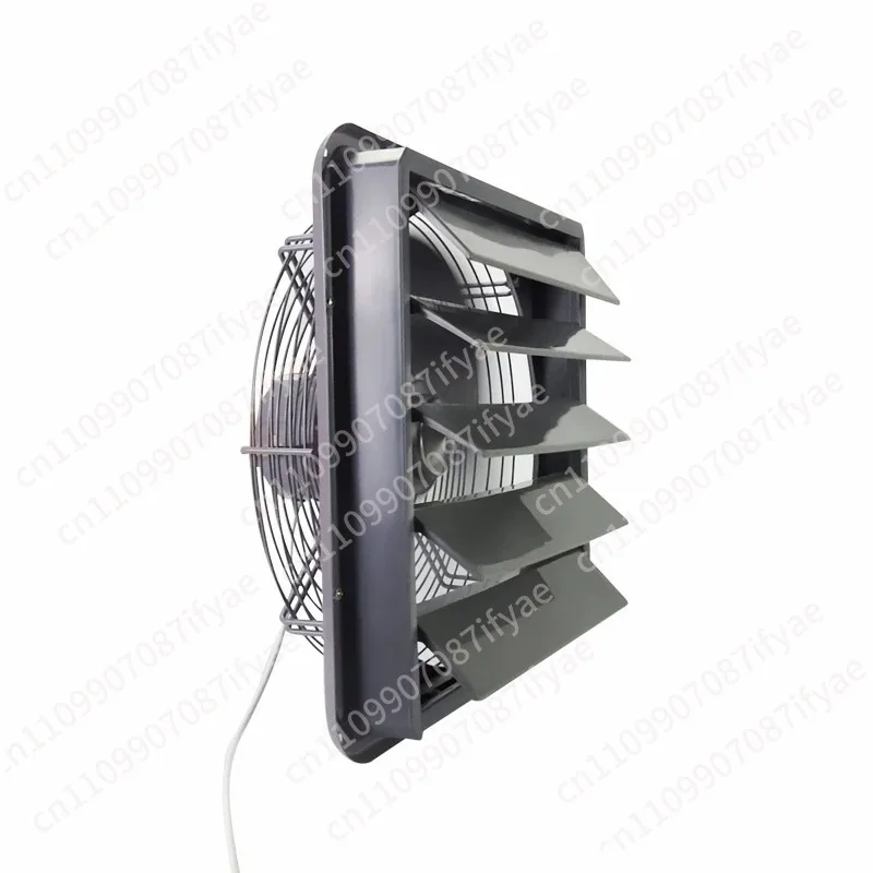12-Inch Louver Ventilation Fan 16-inch Strong Exhaust Fan 14-inch  Household Industrial Mesh Cover Exhaust Silent
