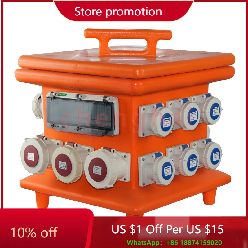 

Waterproof Distribution Box IP67 Portable PE Style protection Outdoor Distribution Box