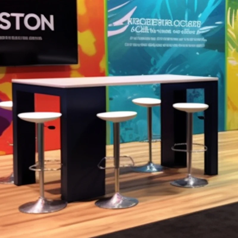 Support d'exposition modèles 3D, boîte à lumière en tissu rétroéclairé 10x20, stand d'exposition commerciale