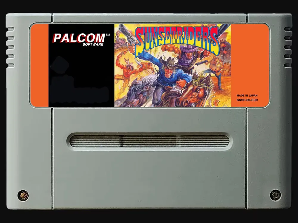 

16-битные игры ** Sunset Riders (версия для Европы PAL!!)