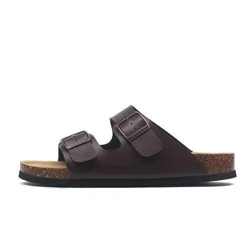 25 Style Summer Beach Cork Slippers Sandals Casual Double Buckle Clogs Sandalias Women men Slip on Flip Flops Flats Shoes - view 2