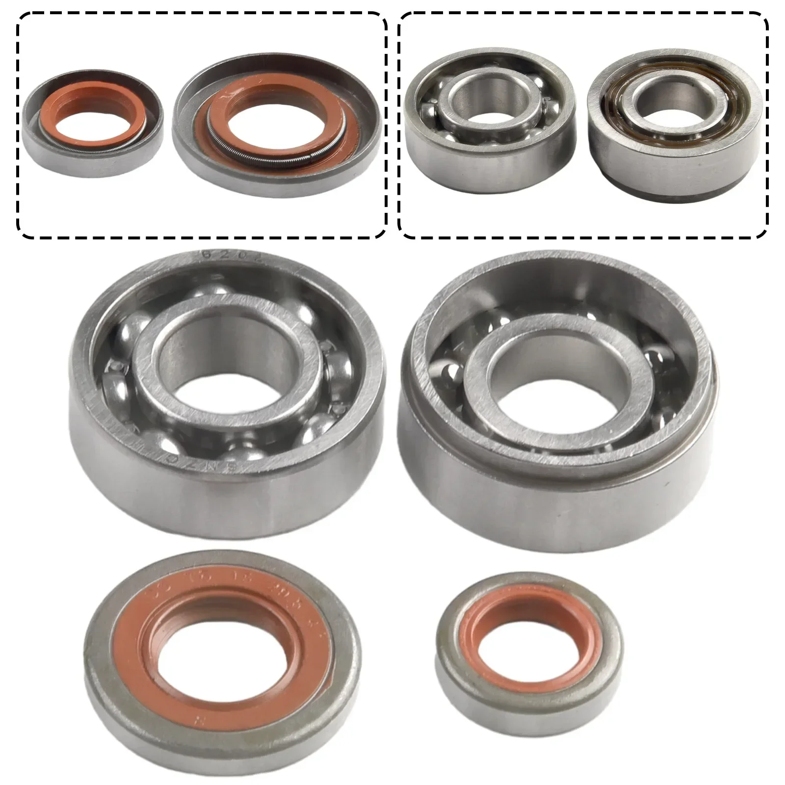 Rolamentos do Virabrequim do Elevado Desempenho e o Pacote dos Selos do Óleo Rolamentos Manivela para Stihl Ms360 036 034 9523 003 4266