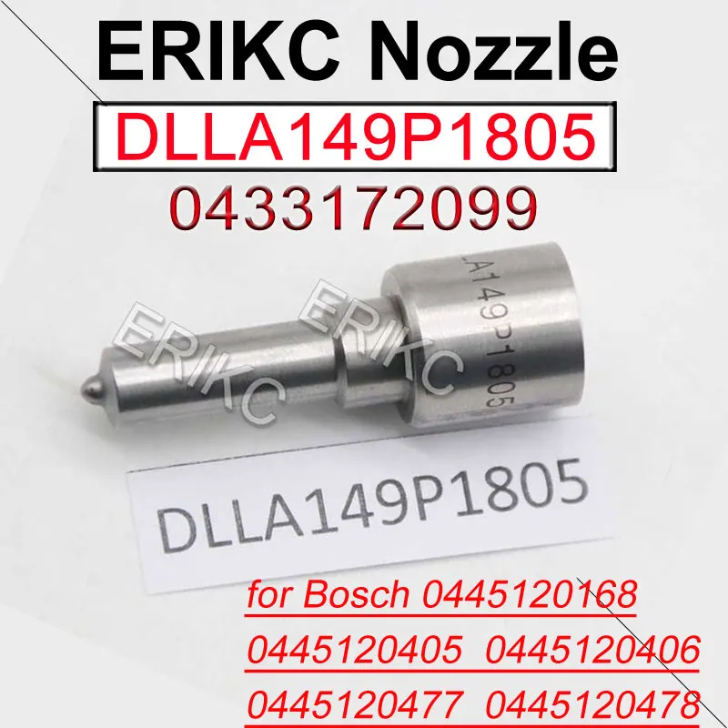 DLLA 149 P 1805 Diesel Injector Nozzle DLLA149P1805 Common Rail Injection Tip 0433172099 for Bosch Sprayer 0445120168 0445120405