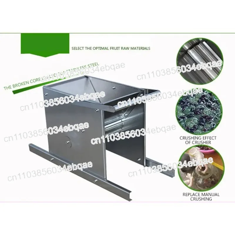 

Grape Crusher 304 Stainless Steel Grape Fruit Pressing Machine Small