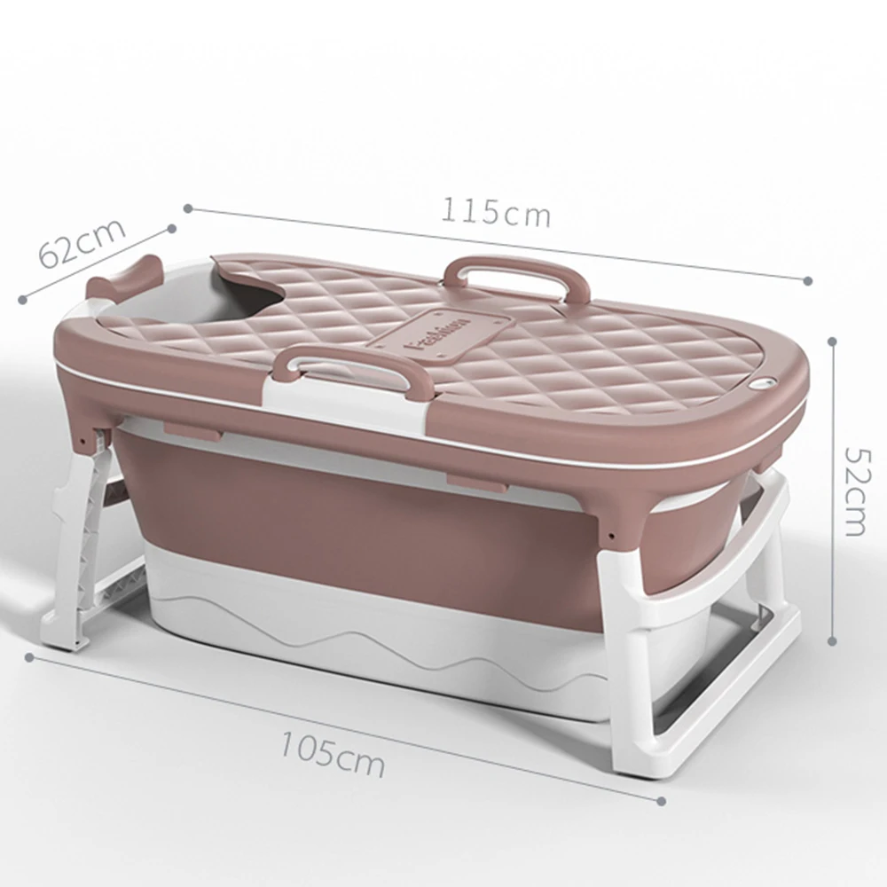 المحمولة للطي حوض الاستحمام حوض استحمام كبير PP TPE البلاستيك مع عجلات التدليك للكبار الاطفال الساخن شعبية طول 115 سنتيمتر 138 سنتيمتر 152 سنتيمتر