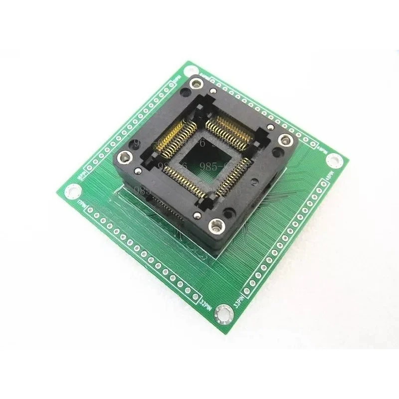 IC Burning Aging Test Socket OTQ-64-0.8-01, QFP64 Programming Socket