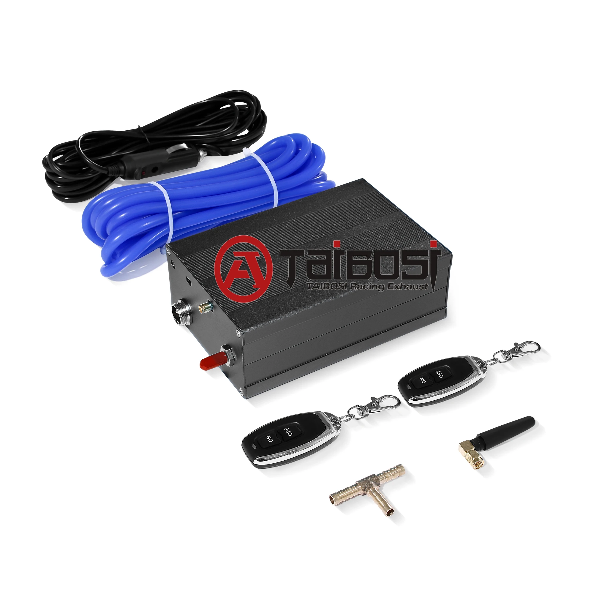 

Taibosi Car Exhaust Vacuum Valve Pump Wireless Remote Control Set Actuator With Memory For Performance Exhaust Pipe Accessories