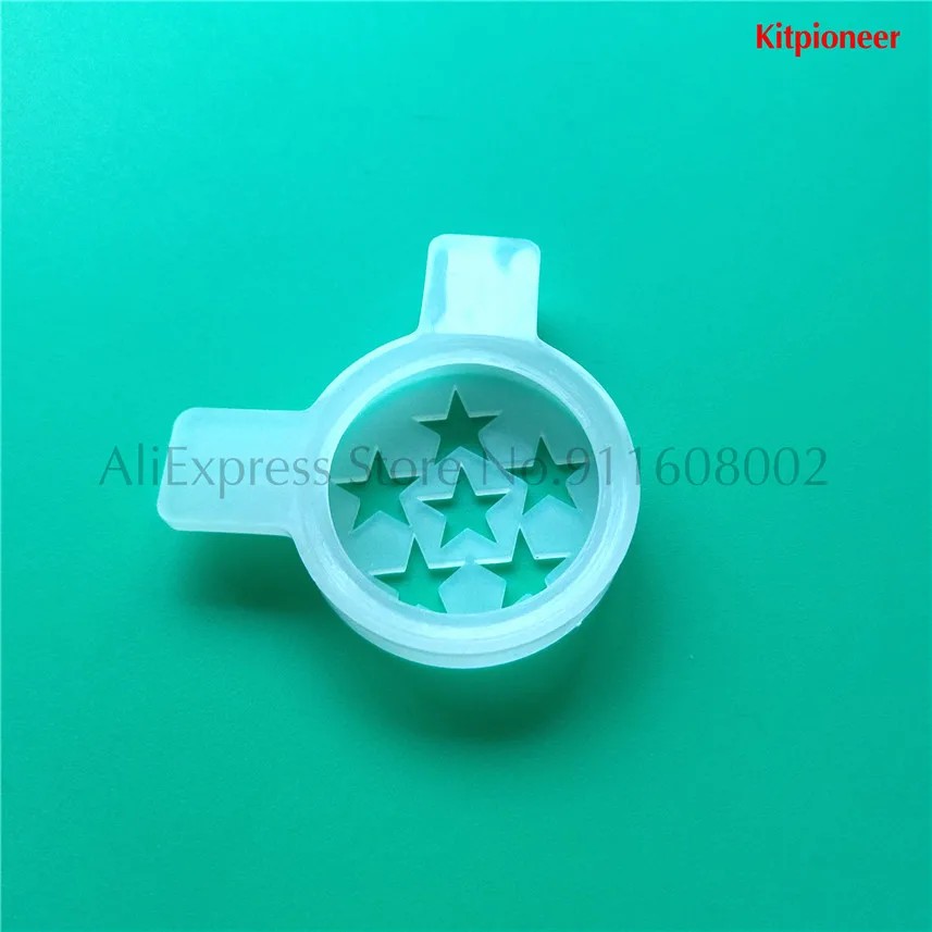 One Piece Starrys Mold Little Pentagrams Cap Nozzle Lid 26mm Spare Part Of Ice Cream Makers New Parts For Soft Serve Machines