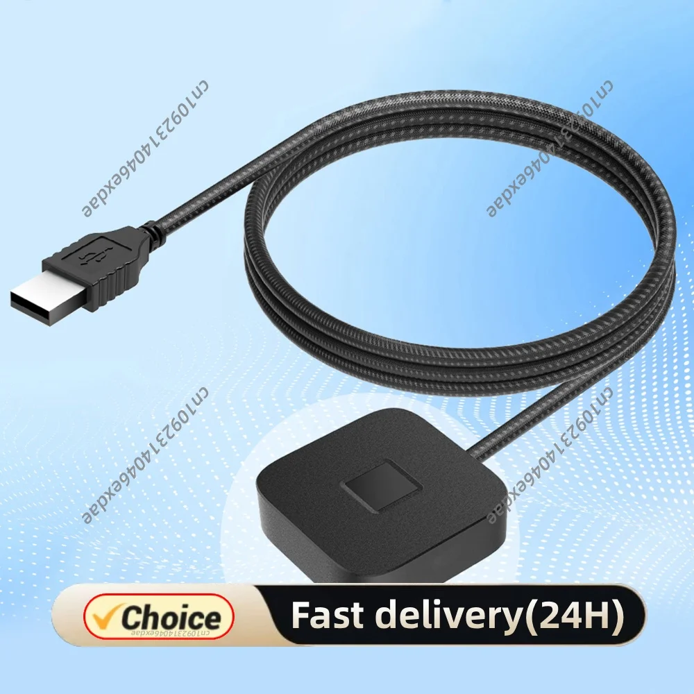 USB Fingerprint Reader with 5ft Cable For Windows Hello Fingerprint Reader Portable USB Fingerprint Logger for Windows 11/10