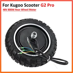 48V 800W Rear Wheel Motor for Kugoo G2 Pro Electric Scooter 10 Inch Engine Assembly With 10×2.75-6.5 Inflatable Tire