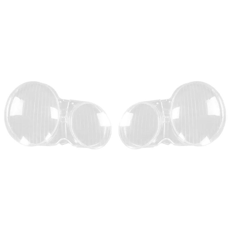 

1Pair Car Headlight Shell Lamp Shade Transparent Lens Cover Headlight Cover for Benz 1995-2001 W210 E200 E240 E320 E430