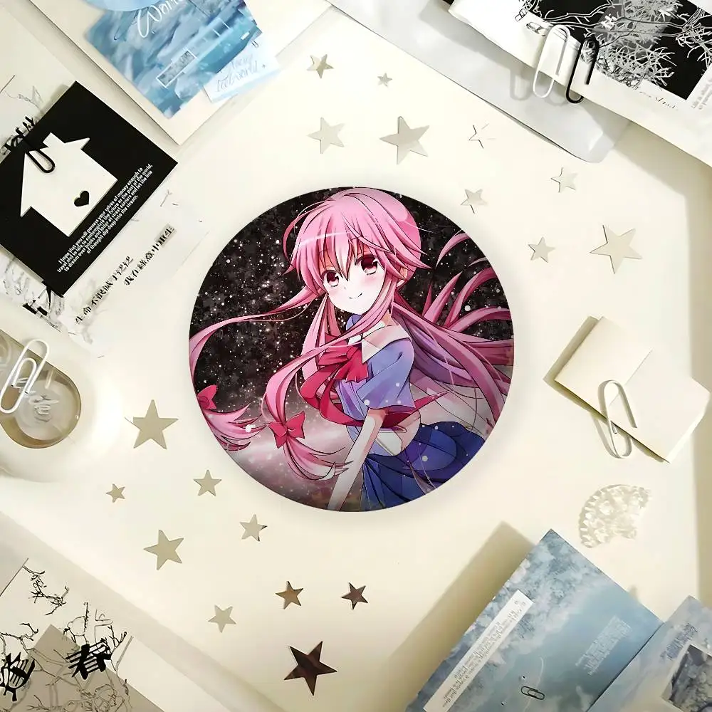 Gasai Yuno Yandere Mirai Nikki Future Diary For Clothes Anime Enamel Pin Cute Things Cosplay Badges On Backpack Brooch Art Gifts