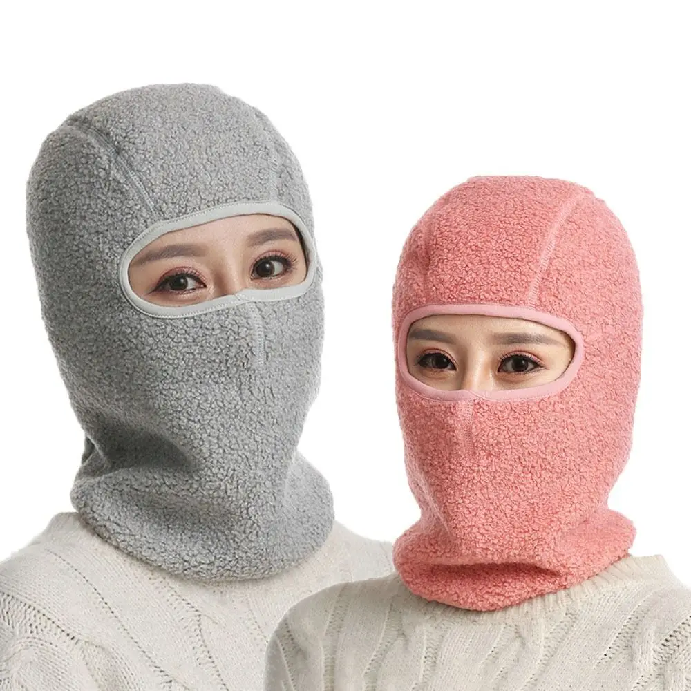 New Keep Warm Fleece Balaclava Multi Function Windproof Warm Hats Thicken Balaclavas Mask Men Women